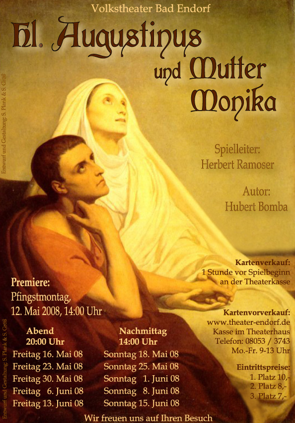 Plakat religioeses Stück 2008